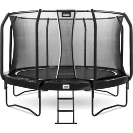 Salta First Class 427 cm inkl. Sicherheitsnetz und Leiter schwarz