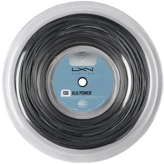 Luxilon Tennissaite Luxilon Alu Power 1.30 mm Silver (200 m) - Weiß