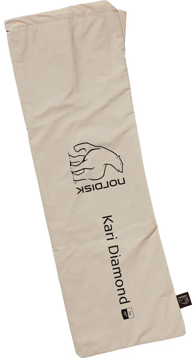 Nordisk Legacy Original Tarp Pack Sack Kari Diamond 10 sandshell