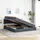 vidaXL Bett 180 x 200 cm Dunkelgrau