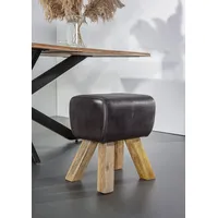 GUTMANN FACTORY Hocker GUTMANN FACTORY "Pipe", grau (anthrazit), B:40cm