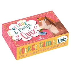Moses Pocket Games Quiz - Pferde & Ponys