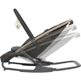 Maxi-Cosi Kori 2-in-1-Babywippe mit Spielzeugbogen, 0–2 Jahre, bis zu 15 kg, Baby Bouncer, 3 mit einer Hand einstellbare Liegepositionen, Easy-in-Gurt, leicht und kompakt, Eco Care, Beyond Graphite