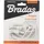 Bradas Set Spanngummi mit PVC Haken 2x18/25/40 cm Weiss