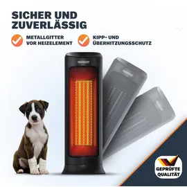monzana Heizlüfter 2000 W Schwarz/Weiß