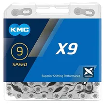 KMC Kette X9 Silber