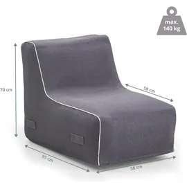 hjh living Sitzsack Sitzolo Air