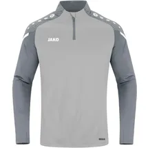 Jako Performance Ziptop Kinder soft grey/steingrau 164