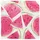 Papstar Servietten, 3-lagig 1/4-Falz 33 cm x 33 cm `Watermelon`