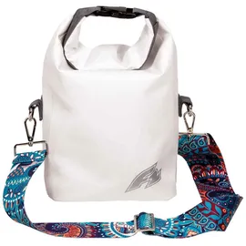 F2 Tasche Kauai - wasserdichte Schultertasche 6 L Weiss 2024/25