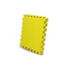 Puzzlematten 50 x 50 cm 4tlg. - kinderleichtes Stecksystem, ca. 1 x 1m, erweiterbar, geeignet als Spielmatte / Kälteschutz, rutschsicherer Untergrund, abwaschbar, strapazierfähig, gelb