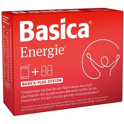 BASICA Energie Trinkgranulat+Kapseln f.7 Tage Kpg. 7 St