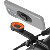 Handyhalterung Fahrrad Lenker, Aluminium Handyhalter Fahrrad/Rennrad/Mountainbike/MTB Vorbau, Schnelles Montage Handy Halterung Fahrradlenker, Handy FahrradHalterung für Smartphone