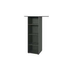 Eckregal  Multischrank-System ¦ grau ¦ Maße (cm): B: 66 H: 126 T: 66.0