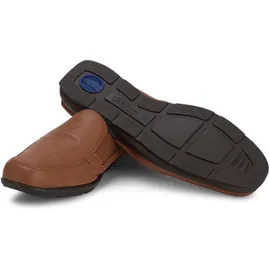 VITAFORM Hirschleder Slipper Herren Cognac 44