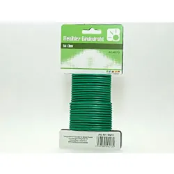 HundB Bindedraht Gartendraht Wickeldraht Pflanzenbinder Universaldraht flexibel 3mm x 5m für Garten Pflanzen Befestigung Haushalt Basteln