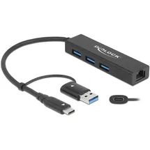 DeLock 3 Port-USB-C Hub USB-C® Dockingstation 64149 Passend für Marke Dockingstations: Universal