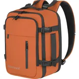 Normani Erweiterbarer Handgepäck-Rucksack 20 l Orange