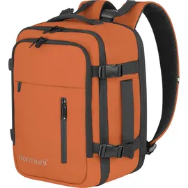 Normani Erweiterbarer Handgepäck-Rucksack 20 l Orange