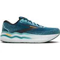 Brooks Ghost Max 2 Moroccan blue/aqua/orange Pop, Herren Laufschuhe blau