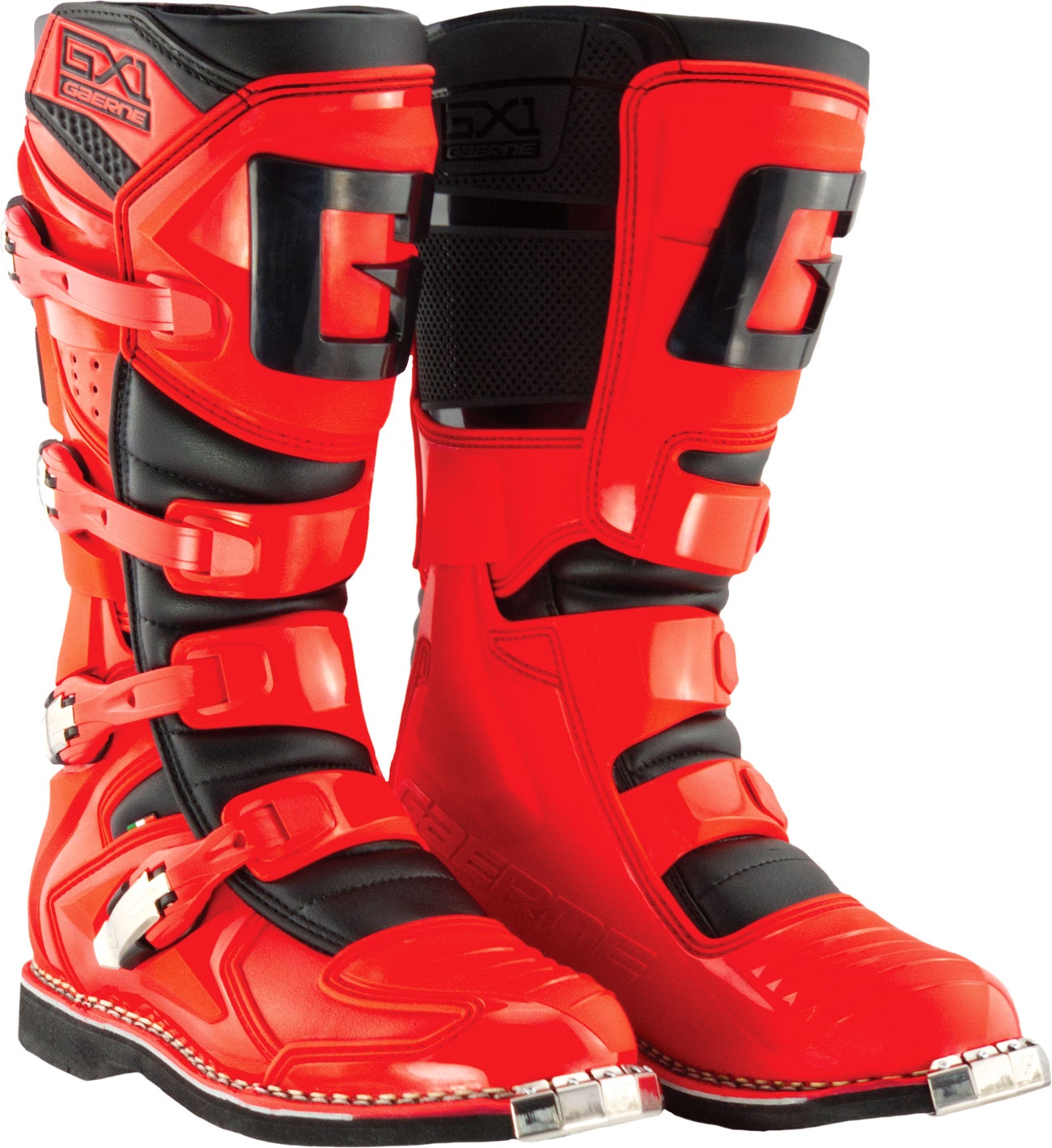 Gaerne GX-1 Goodyear, Stiefel - Rot/Schwarz - 41 EU