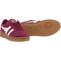 Gola Sneaker Grandslam Wildleder 2024 weinrot/weiss Damen