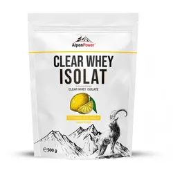 AlpenPower Clear Whey Isolat Zitrone 500g