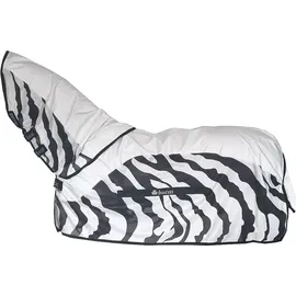 Bucas Buzz-Off Rain Zebra & Neck