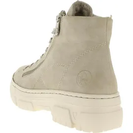 Rieker Schnürstiefel in Beige | Gr.: 40