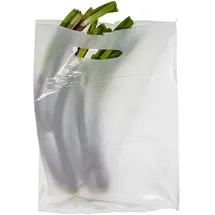 Vp 2.000 VP Tragetaschen weiß 25,0 x 35,0 cm