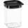 PLAST TEAM Vertriebs GmbH Trockenvorratsdose 1,6 l 1-tlg. transparent/schwarz