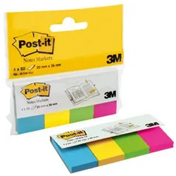 Post-it Haftmarker - 4x 50 Streifen