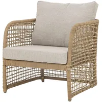 Bloomingville Loungesessel Penzano, Polyrattan, L75xH70xB72 cm