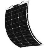 solarpanel flexibel 200w 12V Flexibles solar panel 2 * 100w solarplatten Monokristallines, Dächer, Wohnwagen, Boot, Sonnenkollektoren 2000w eingestellt(200W)