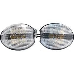 Komplettset LED Arbeitsscheinwerfer Reflektor TT Technology TT.13509 9xLED 3600lm für John Deere