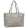 Liebeskind Berlin Sky Sheep Natural Shopper Baumwolle/Leder Grey