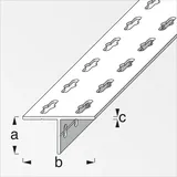 Alfer T-Profil 1 m, 35.5 x 68.6 x 2.4 mm Aluminium roh blank