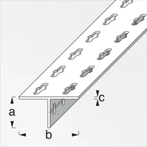 Alfer T-Profil 1 m, 35.5 x 68.6 x 2.4 mm Aluminium roh blank