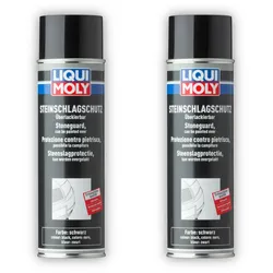 2x 500ml LIQUI MOLY 6109 Steinschlagschutz Steinschlagschutz schwarz Spray