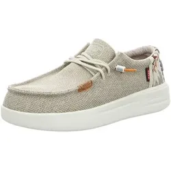 Laufsteg München  Herrenschuhe Schnuerschuhe Jack High Jute  in Beige, 40