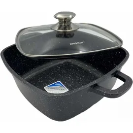 Kinghoff Marmor Kochtopf 28 cm rund