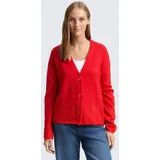 Tom Tailor Cardigan mit V-Ausschnitt Rot M