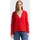Tom Tailor Cardigan mit V-Ausschnitt Rot M