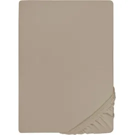 biberna Jette Jersey-Elasthan 180 x 200 - 200 x 220 cm basalt