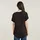G-Star Lash Fem Loose Rib Kurzarm-T-Shirt Dark Black XL