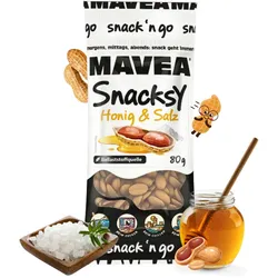 MAVEA karamellisierte Nüsse mit Honig und Salz 80g