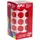 APLI Sticker Creative Rund auf Rolle rot 59 Blatt 30 Sticker pro Blatt