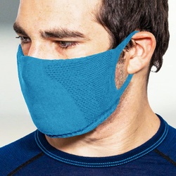 TRERE Social Mask Sportmaske Mund-Nasen-Bedeckung french blue L