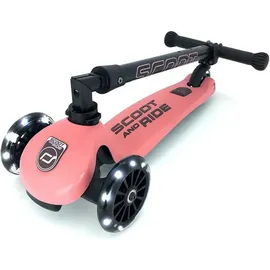 Scoot and Ride Highwaykick 3 LED peach