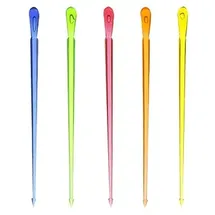 Papstar Deko-Picker, PS 8 cm farbig sortiert "Drop"